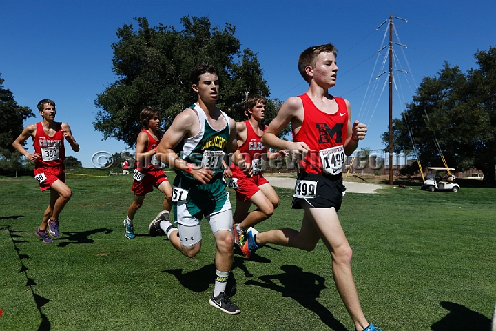 2015SIxcHSD3-035.JPG - 2015 Stanford Cross Country Invitational, September 26, Stanford Golf Course, Stanford, California.